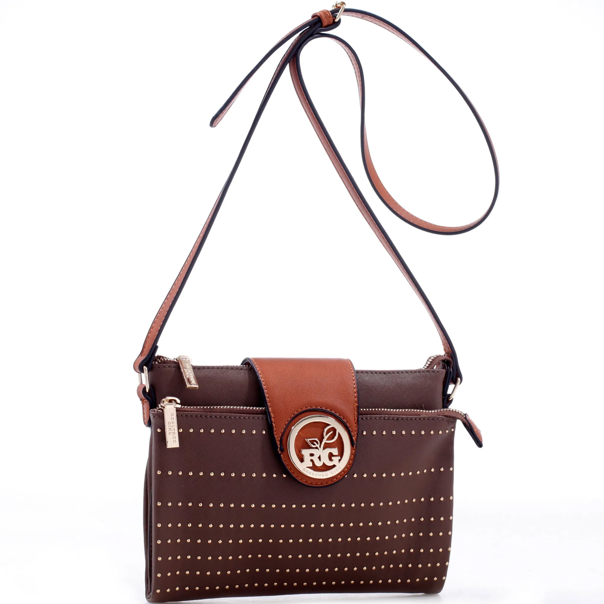 Realtree Girl® Studded Multi-Functional Crossbody Bag