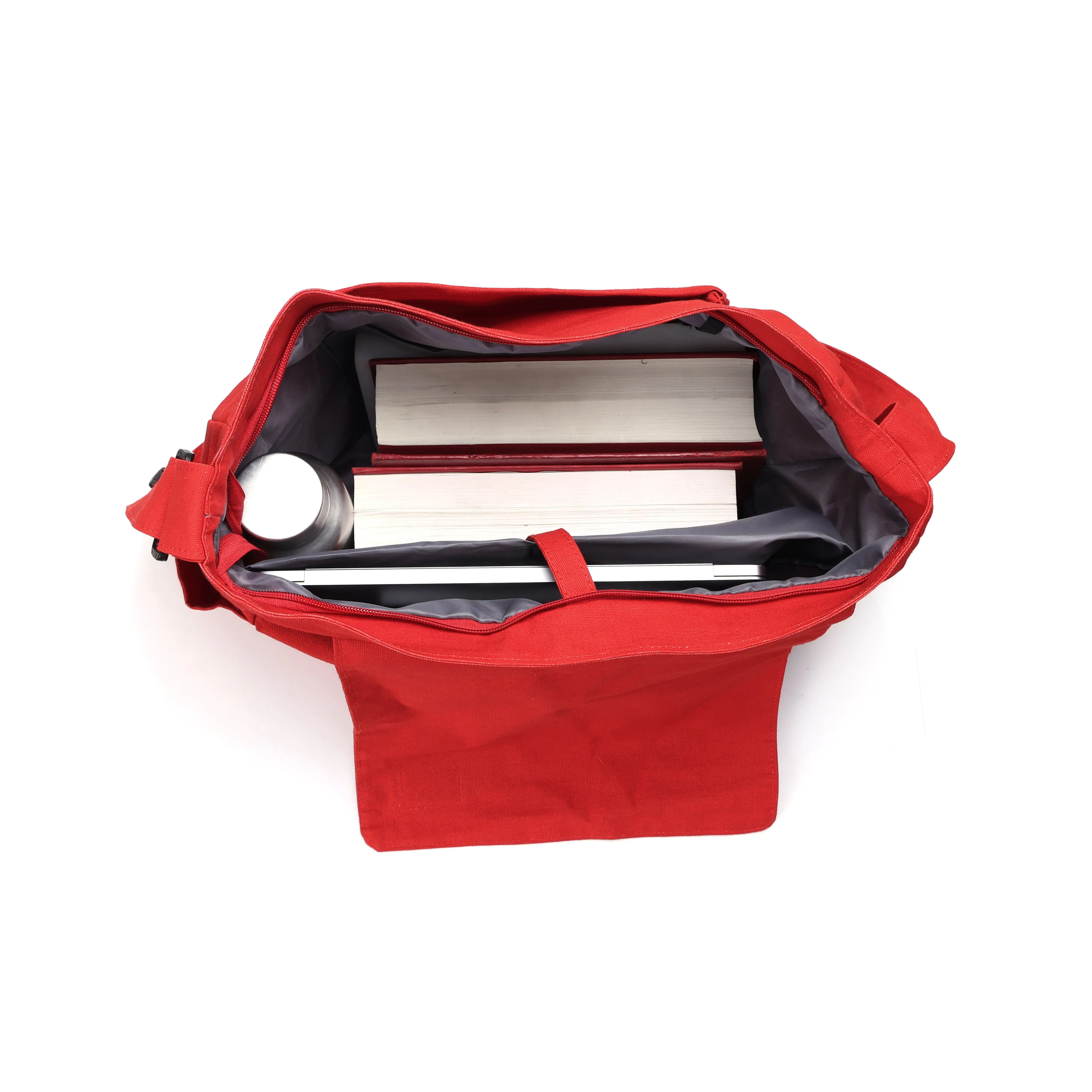 Red Boxy Bag