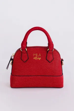 Red Shimmer Girl's Crossbody Purse