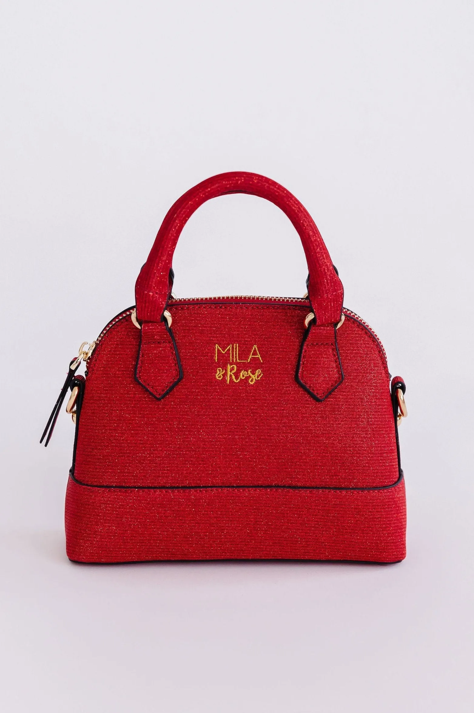 Red Shimmer Girl's Crossbody Purse