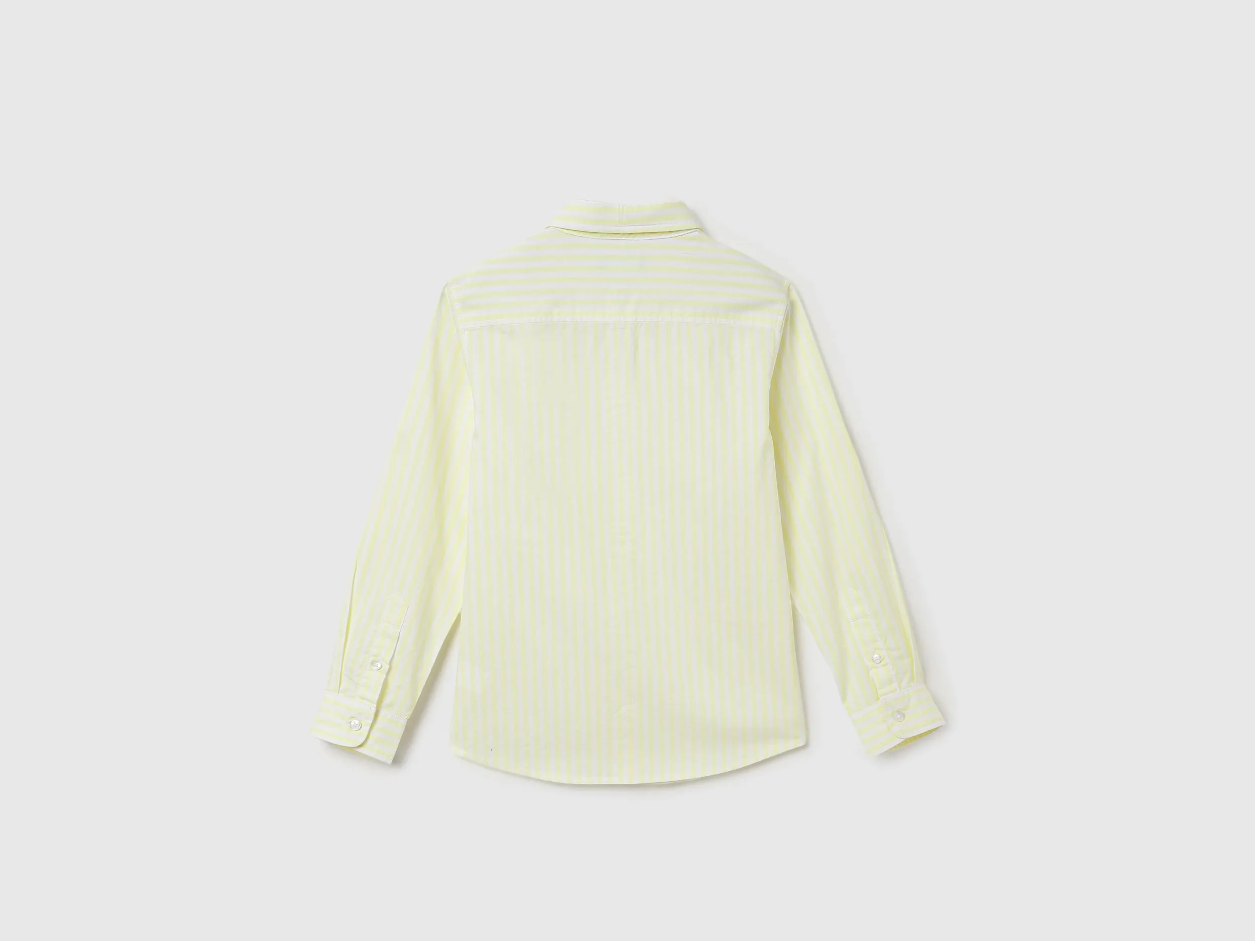 Regular Fit Spread Collar Striped Shirts