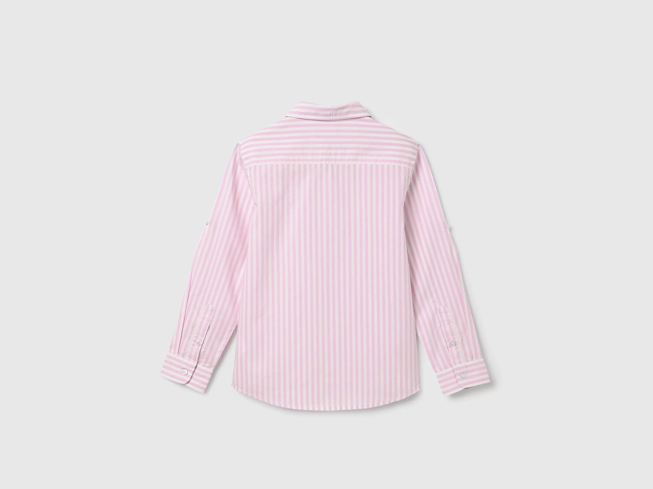 Regular Fit Spread Collar Striped Shirts