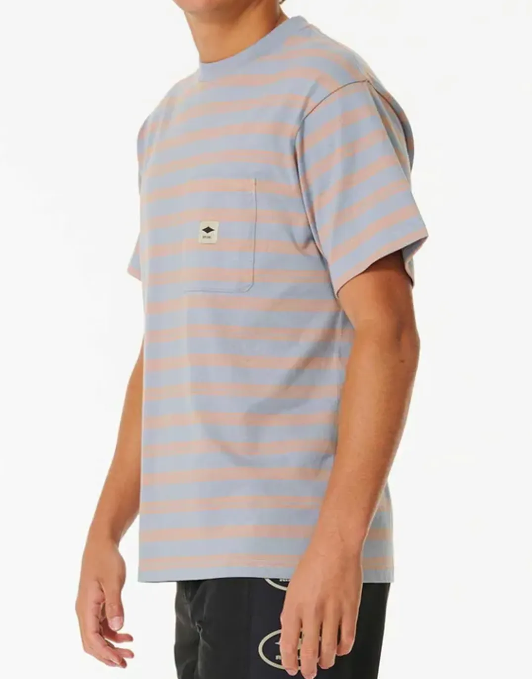 Rip Curl Quality Surf Products Stripe Tee