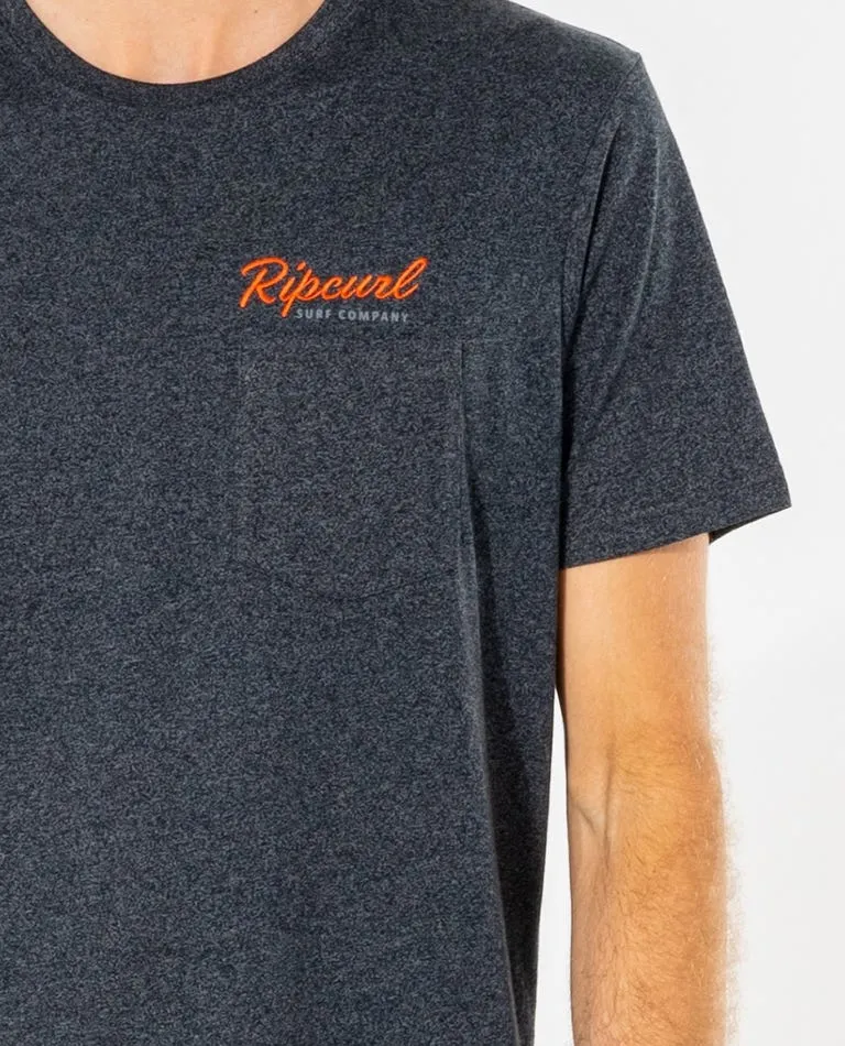 Rip Curl Solid Too Easy Embroid Tee