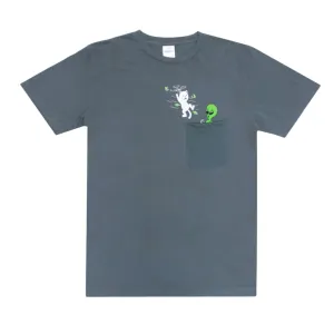 RIPNDIP Bye-Bye Pocket T-shirt Charcoal