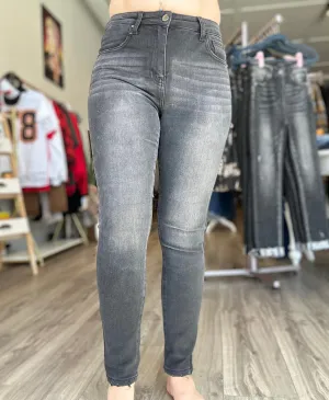 Risen Black High Rise Skinny Jeans