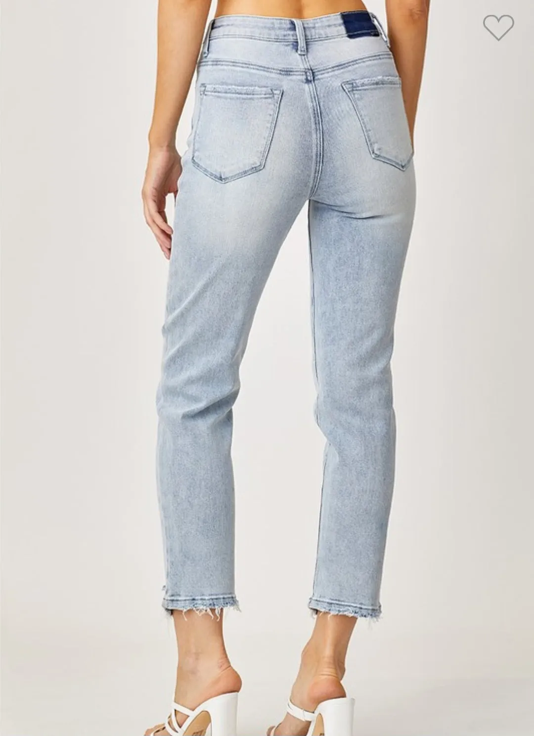 Risen High Rise Slouch Jeans