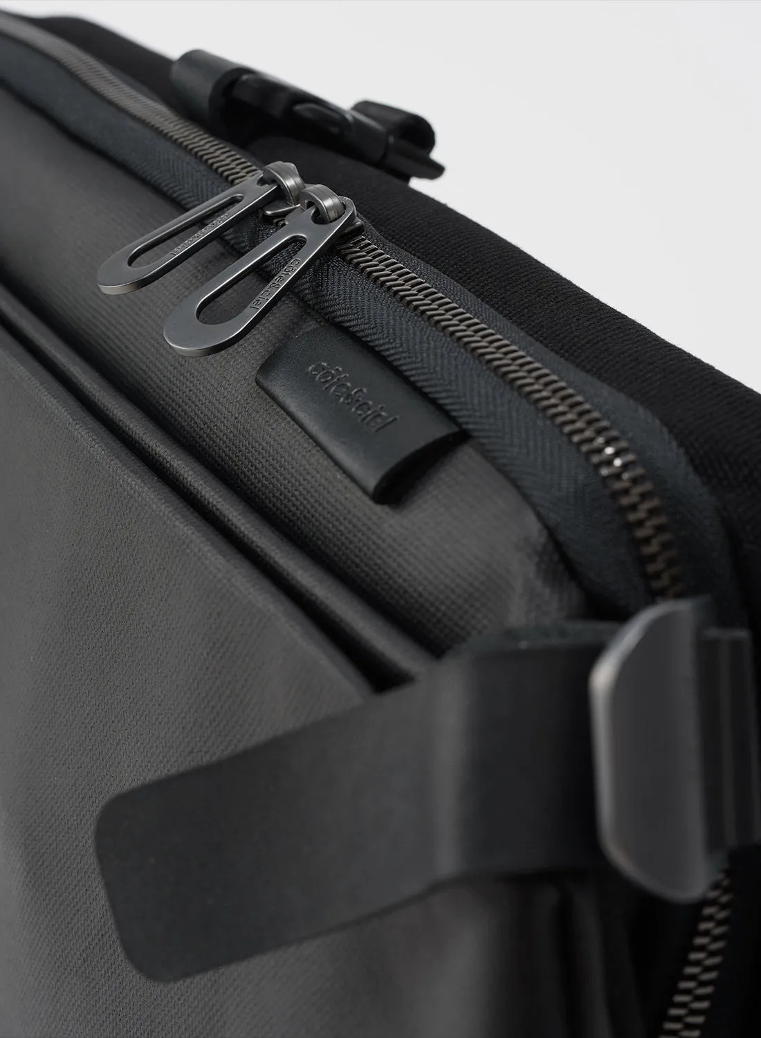 Riss Coated Canvas Black