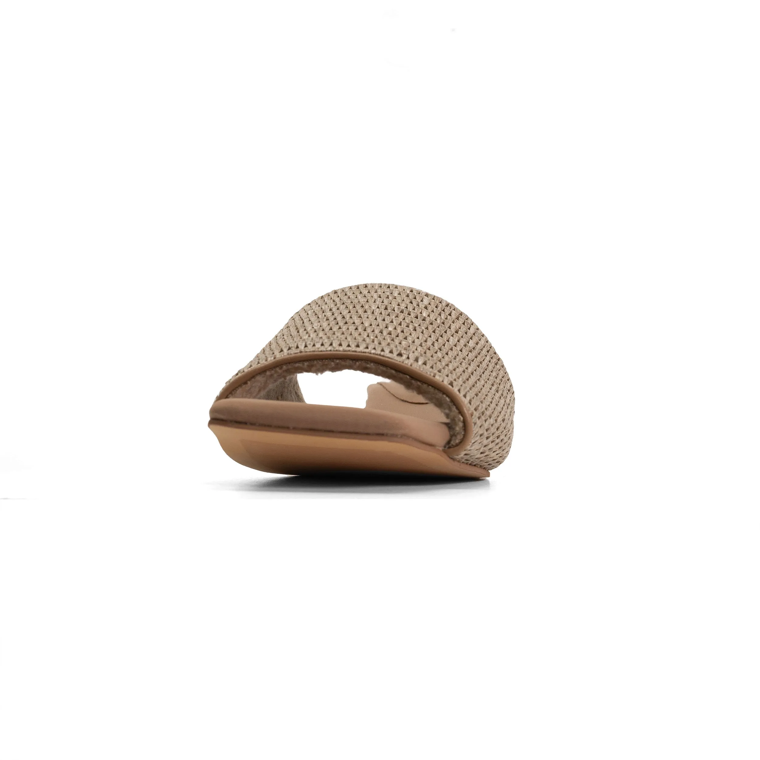 ROAM RAFFIA SQUARE HEEL NATURAL