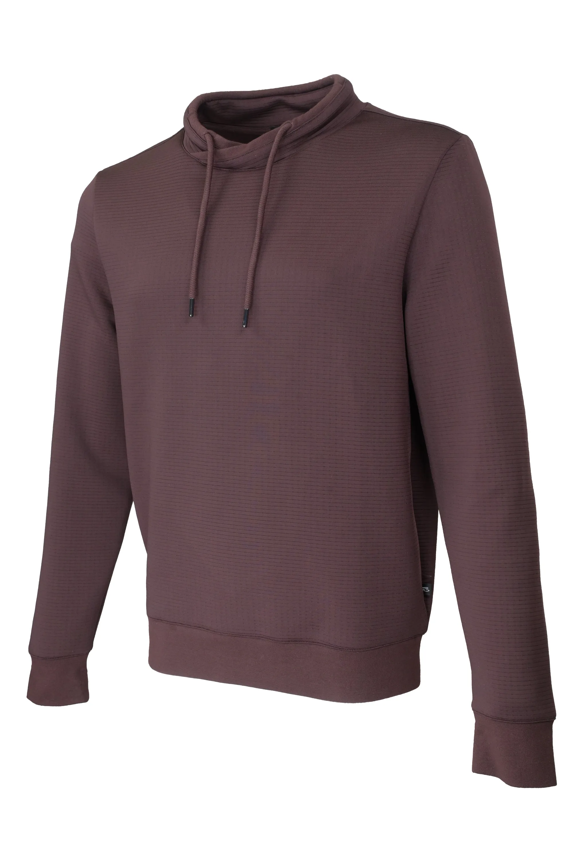 Robert Barakett Drayton Crossover Sweater Bordeaux