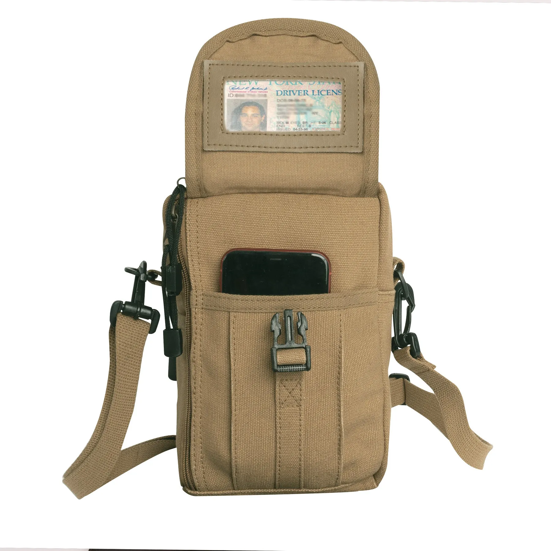 Rothco Heavyweight Classic Canvas Passport Travel Pouch