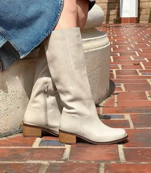 Round Toe Knee High Boots