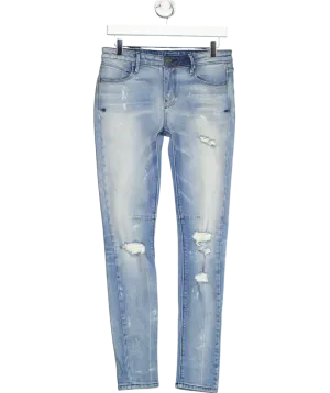 RTA Blue Ripped Skinny Jeans W27