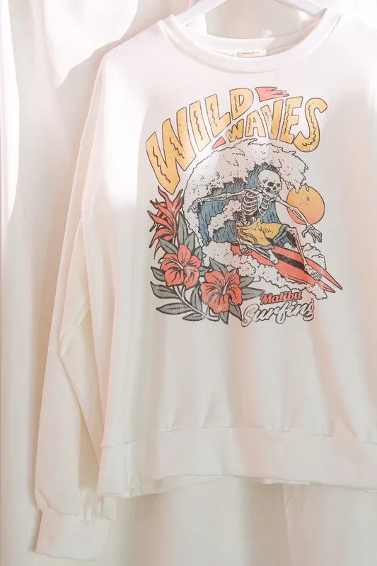 Ruby Ride the Waves Top