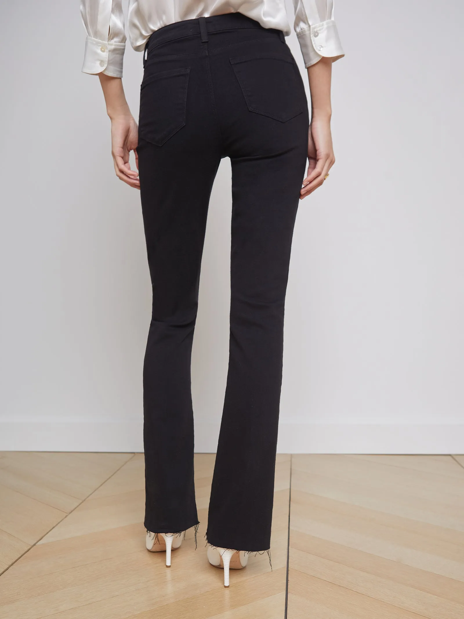 Ruth High Rise Straight Leg Jean