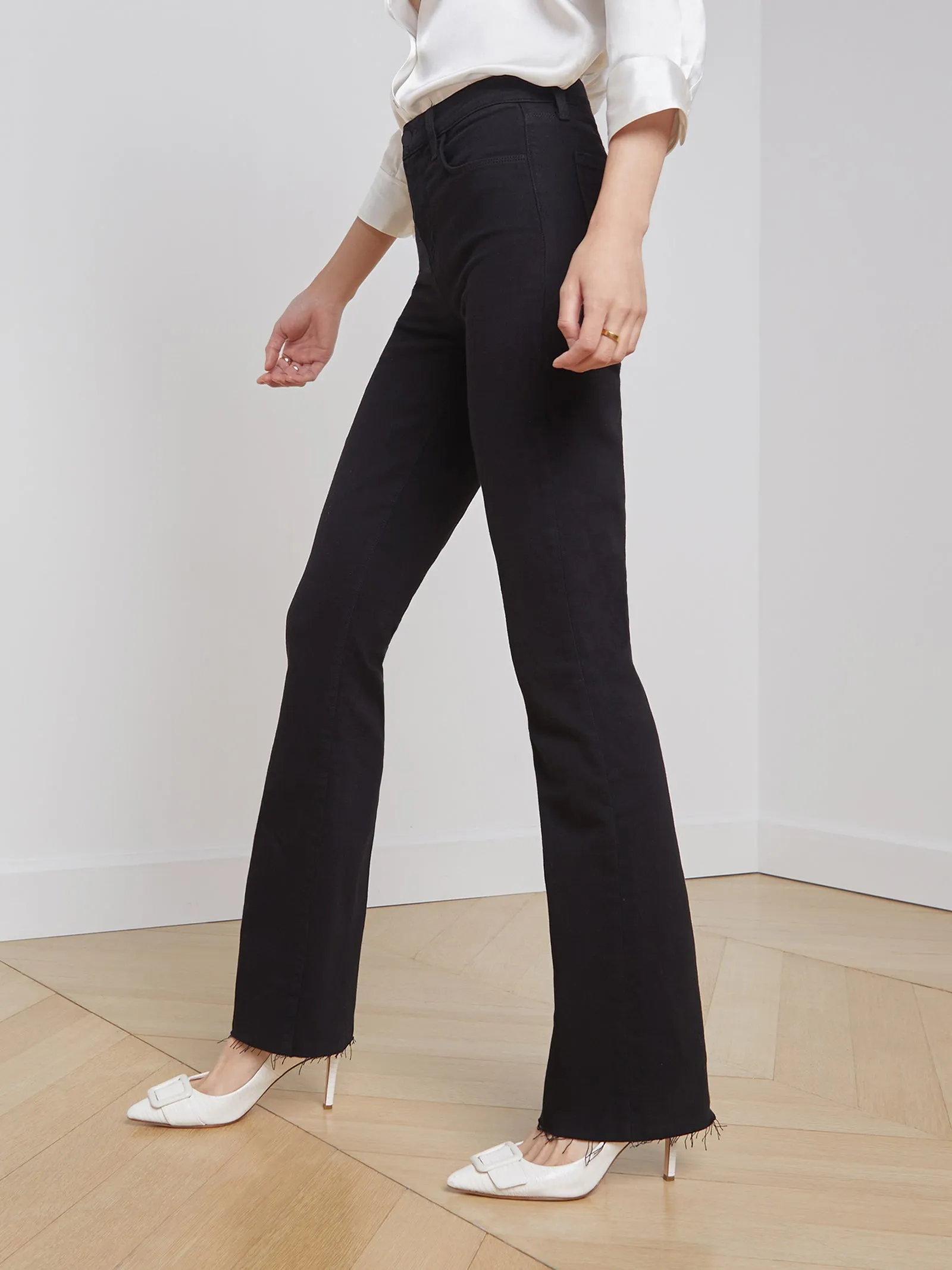 Ruth High Rise Straight Leg Jean