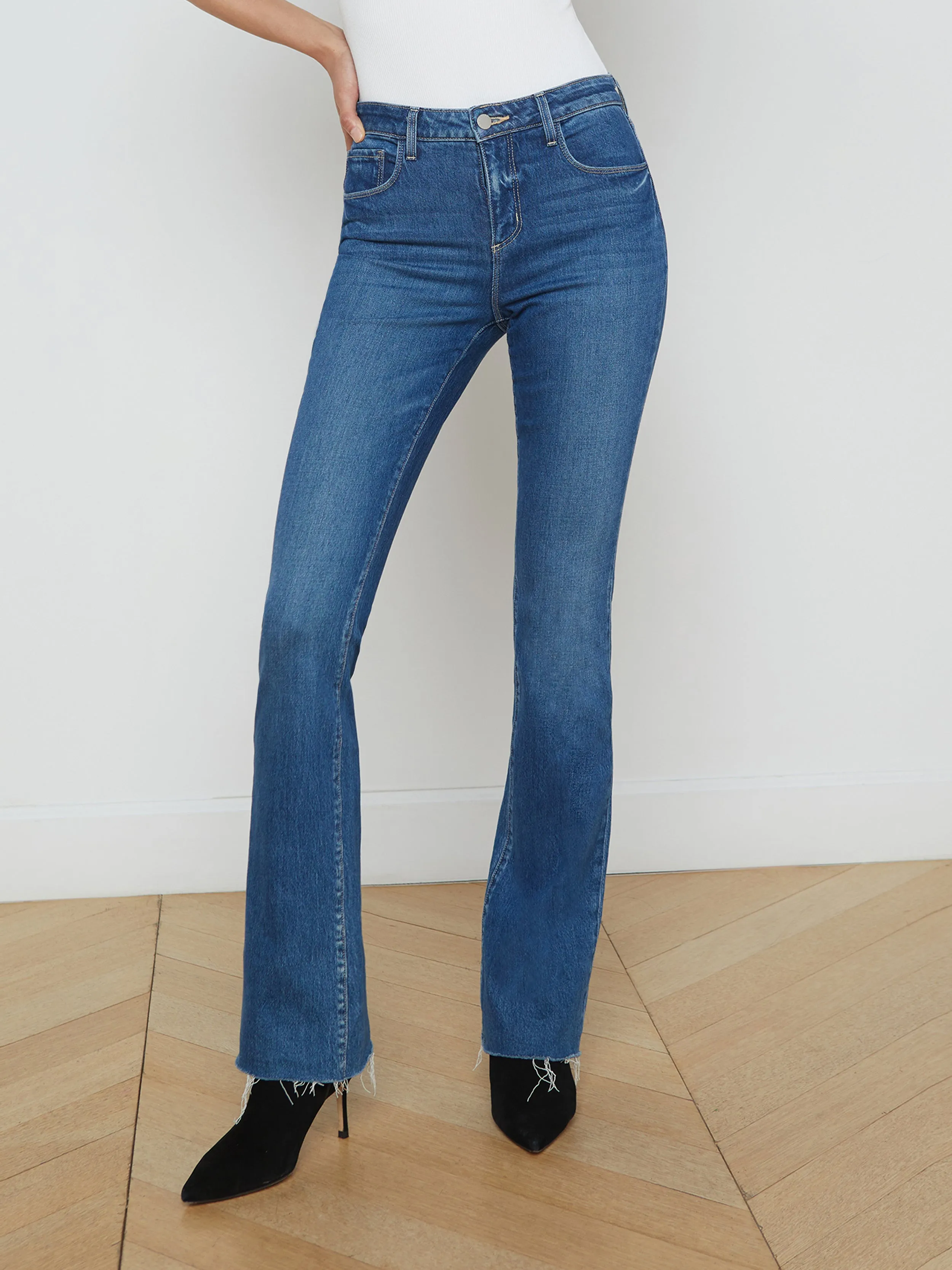 Ruth High Rise Straight Leg Jean