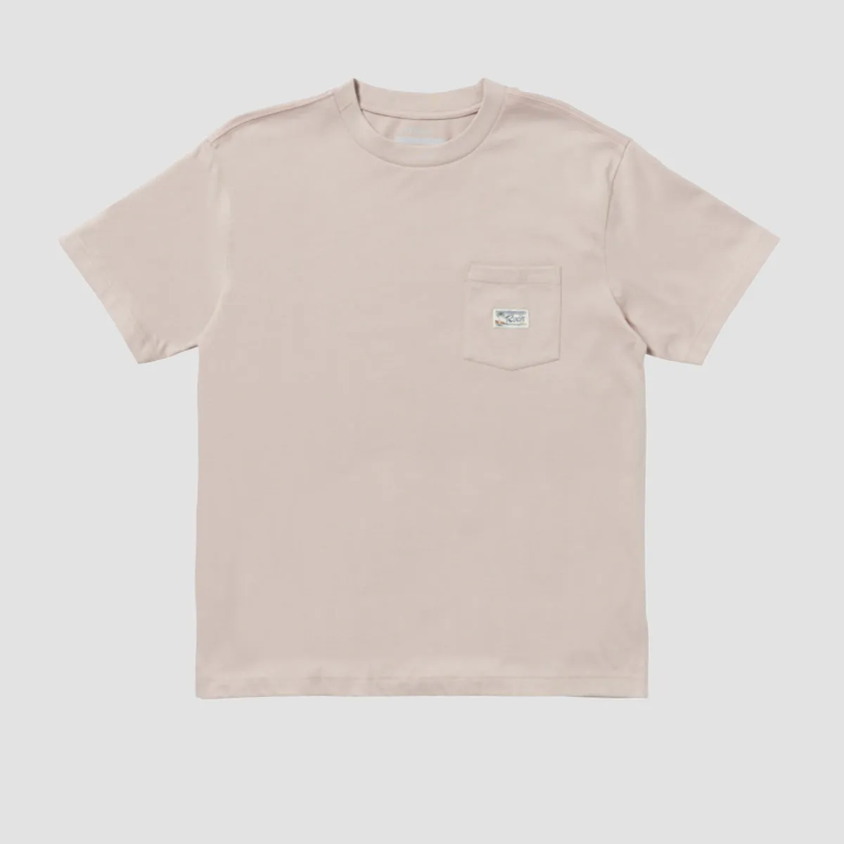 RVCA Exotica Pocket T-Shirt Pale Mauve