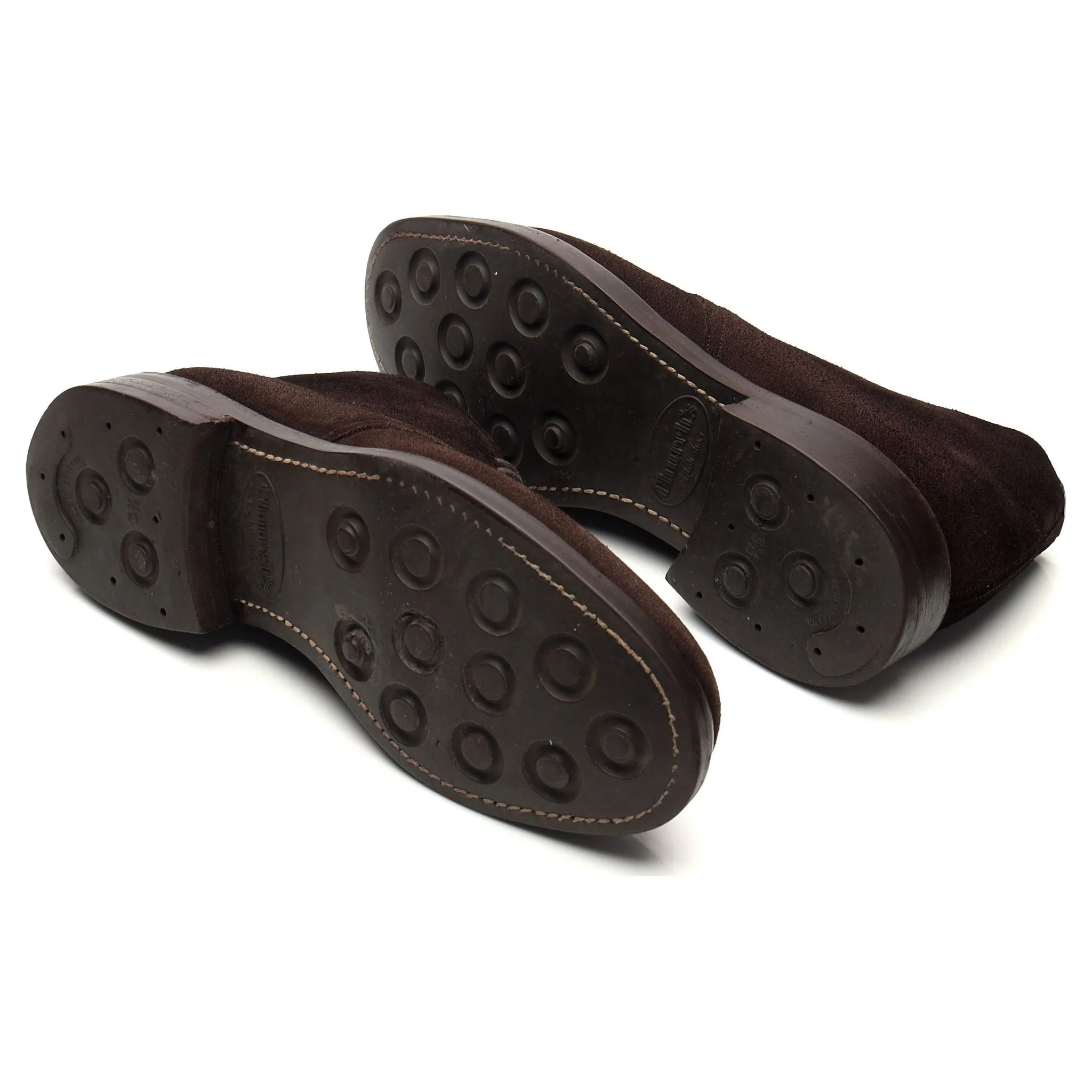 'Ryder 3' Dark Brown Suede Chukka Boots UK 6.5 F