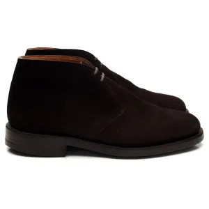'Ryder 3' Dark Brown Suede Chukka Boots UK 6.5 F