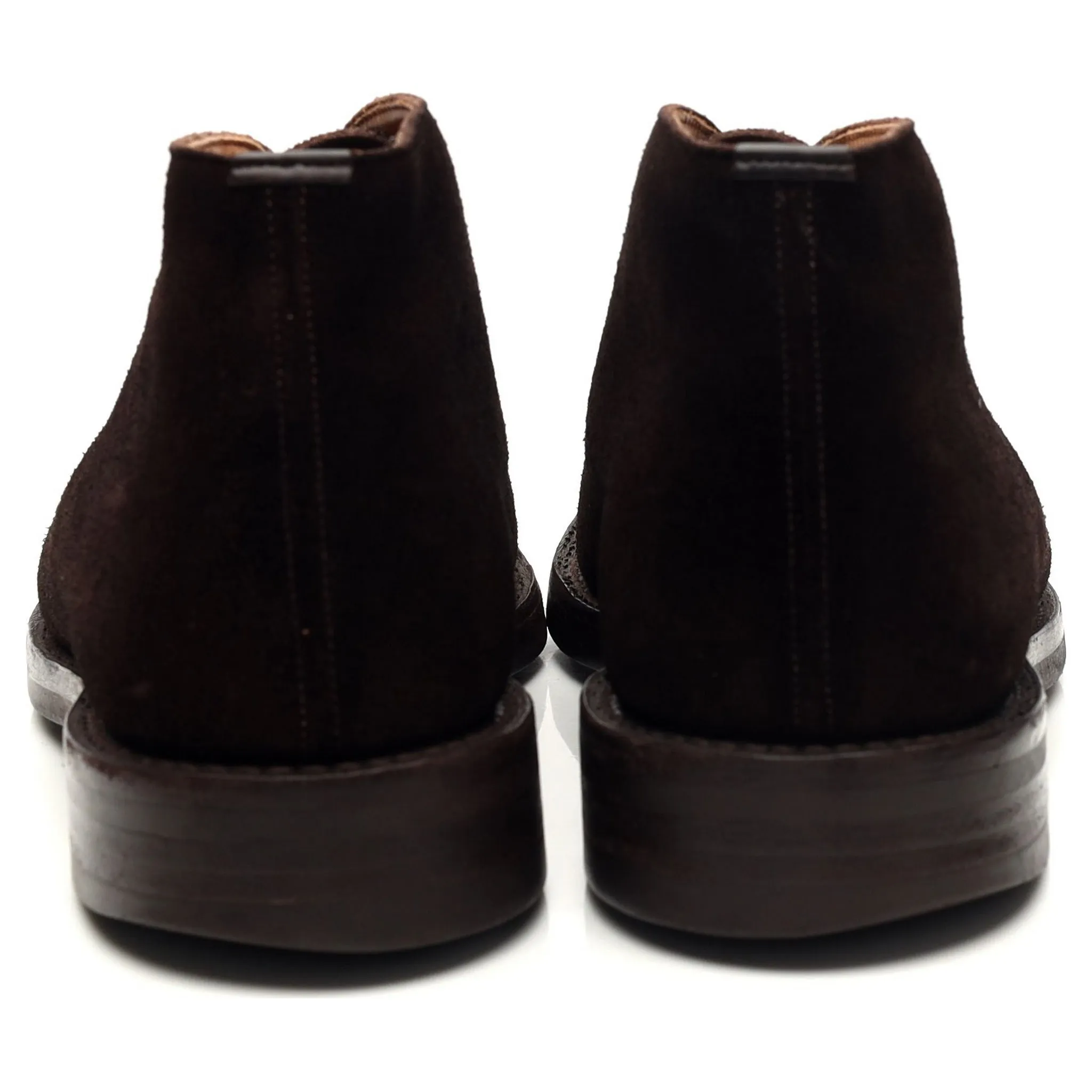 'Ryder 3' Dark Brown Suede Chukka Boots UK 6.5 F