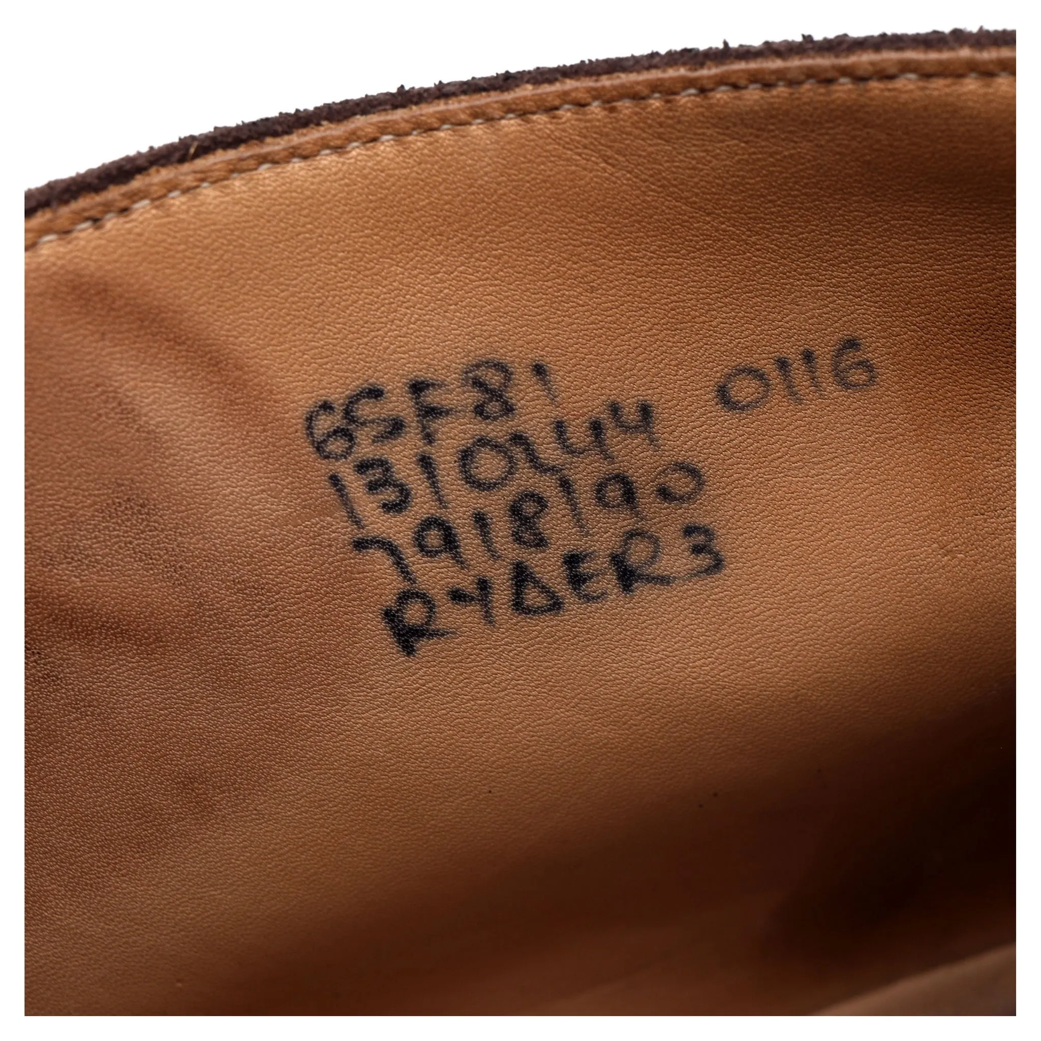 'Ryder 3' Dark Brown Suede Chukka Boots UK 6.5 F