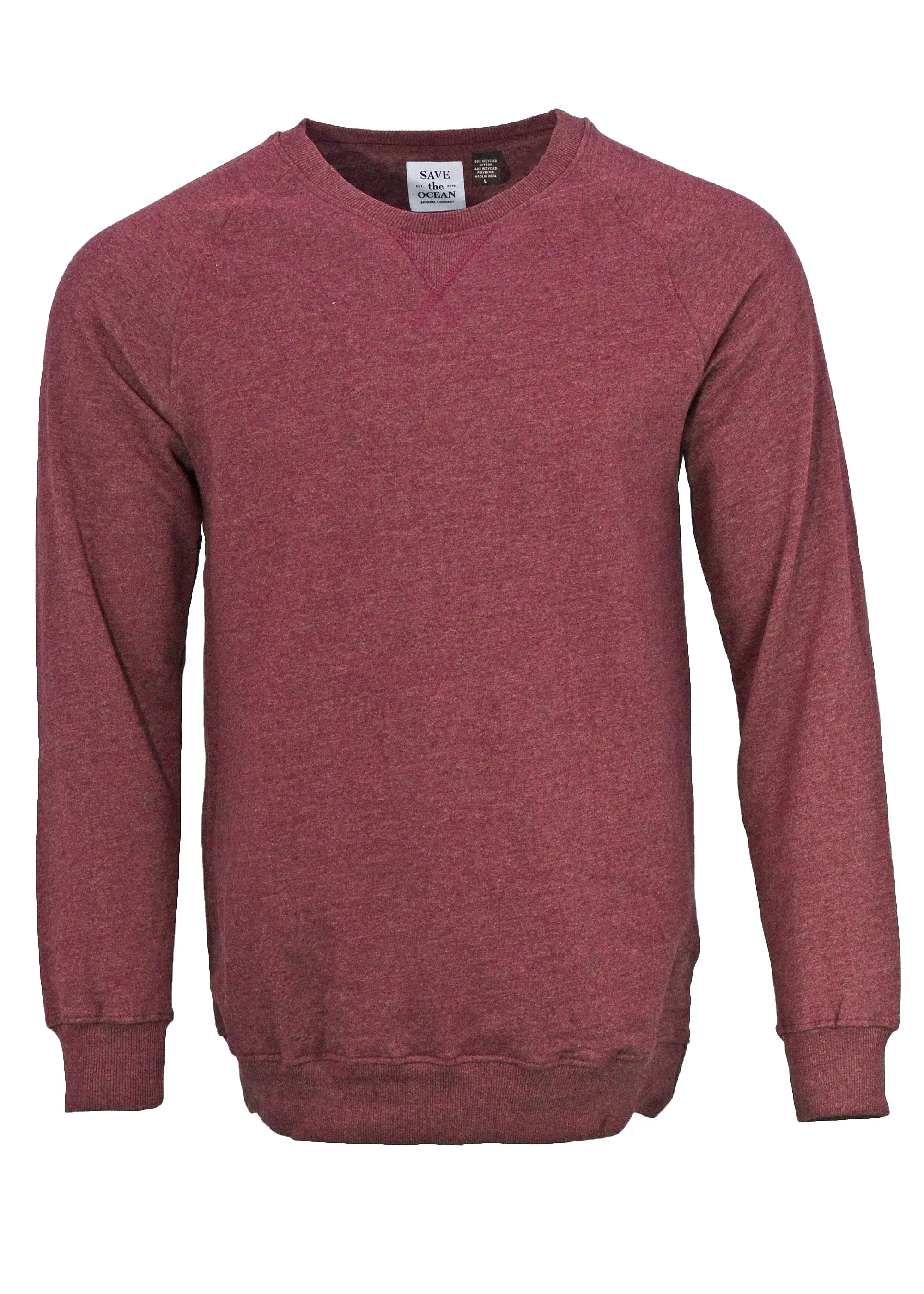Save The Ocean Recycled Crew Sweater