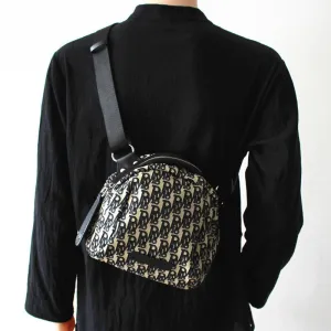 Shell Shaped Crossbody Canvas Bag