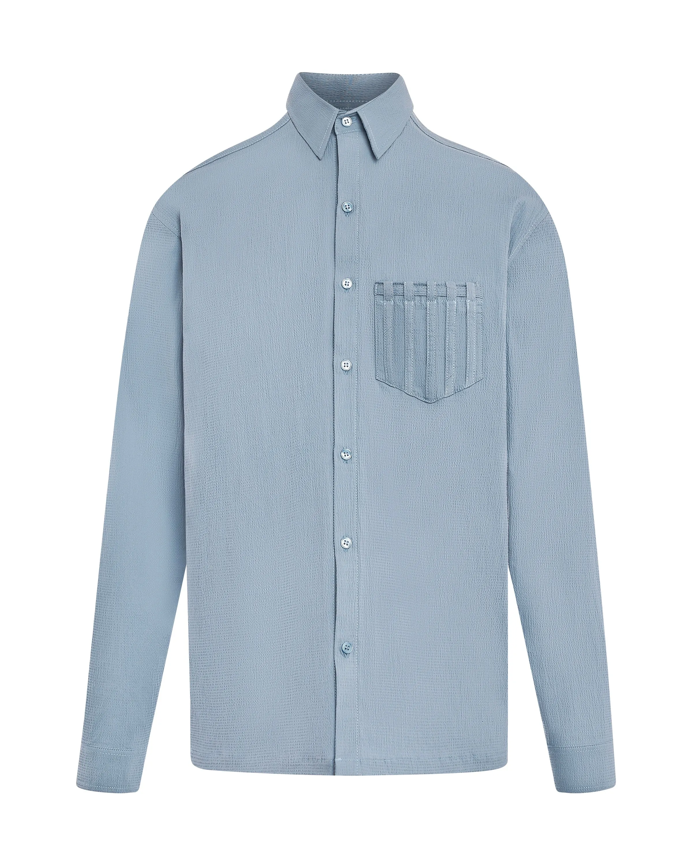 Shirt With Stripe Pocket