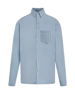 Shirt With Stripe Pocket