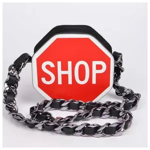 Shop! Shop! Crossbody Purse