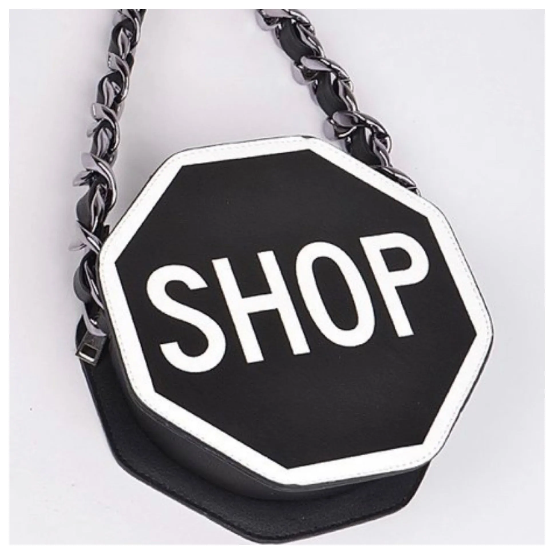 Shop! Shop! Crossbody Purse