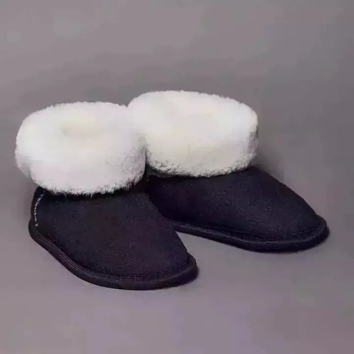 Siberia Spirit Toddler Midnight Black Booties