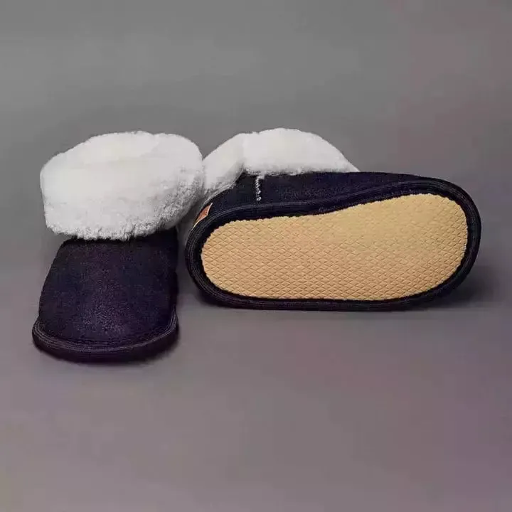Siberia Spirit Toddler Midnight Black Booties