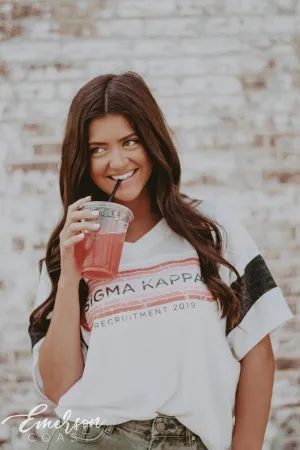 Sigma Kappa Retro Recruitment Tee