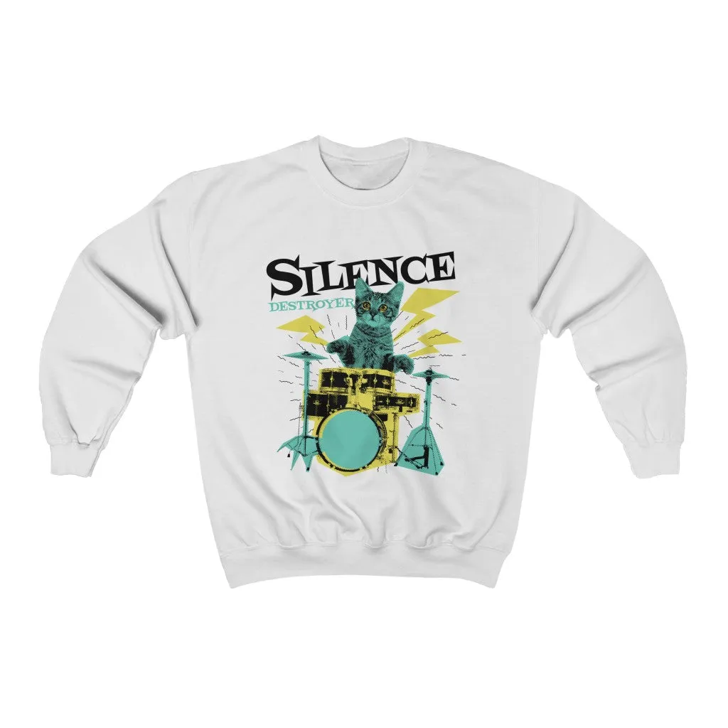 Silence Cat Sweartshirt