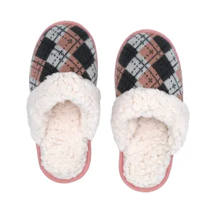 Slides | Argyle Blush