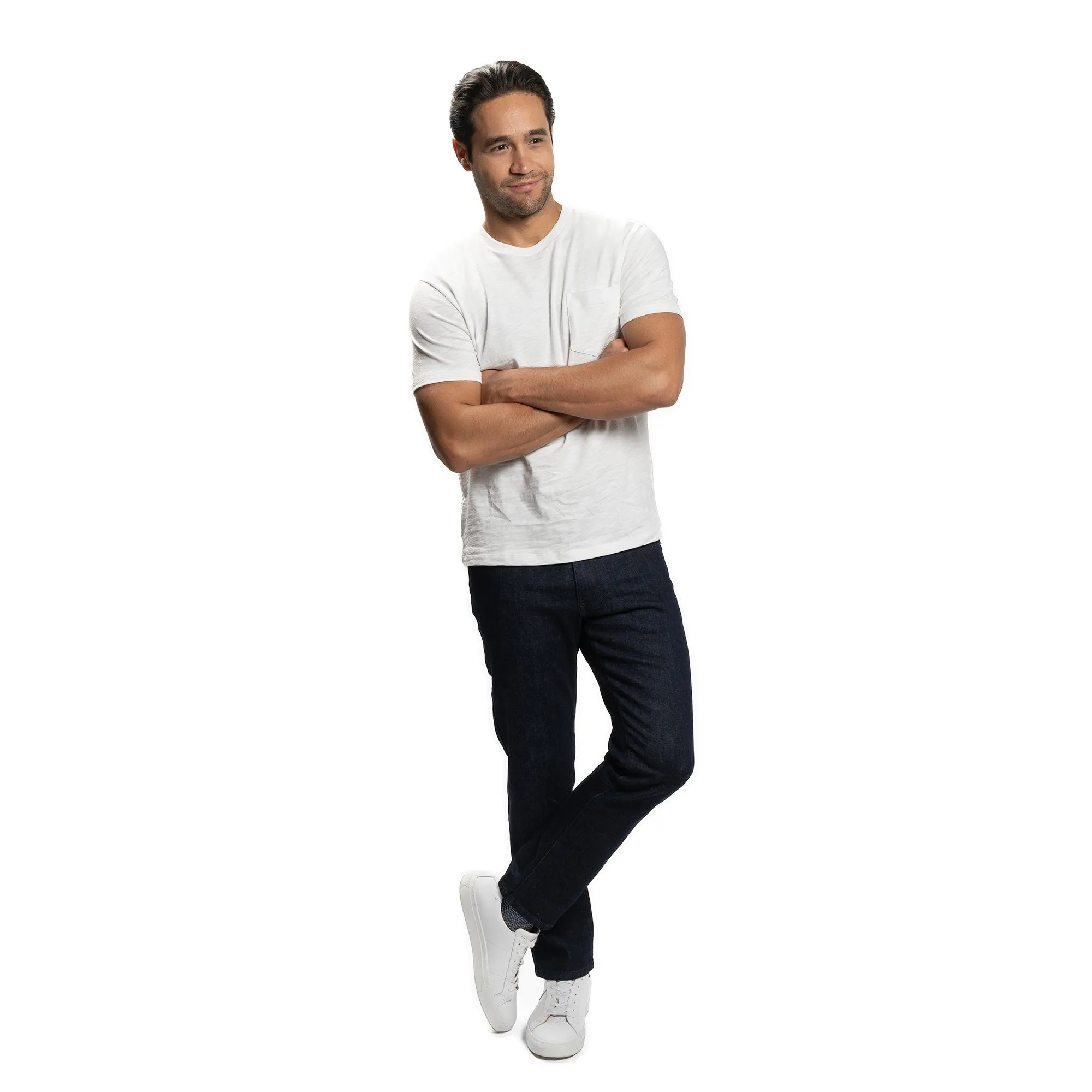 Slub Pocket T-Shirt - White