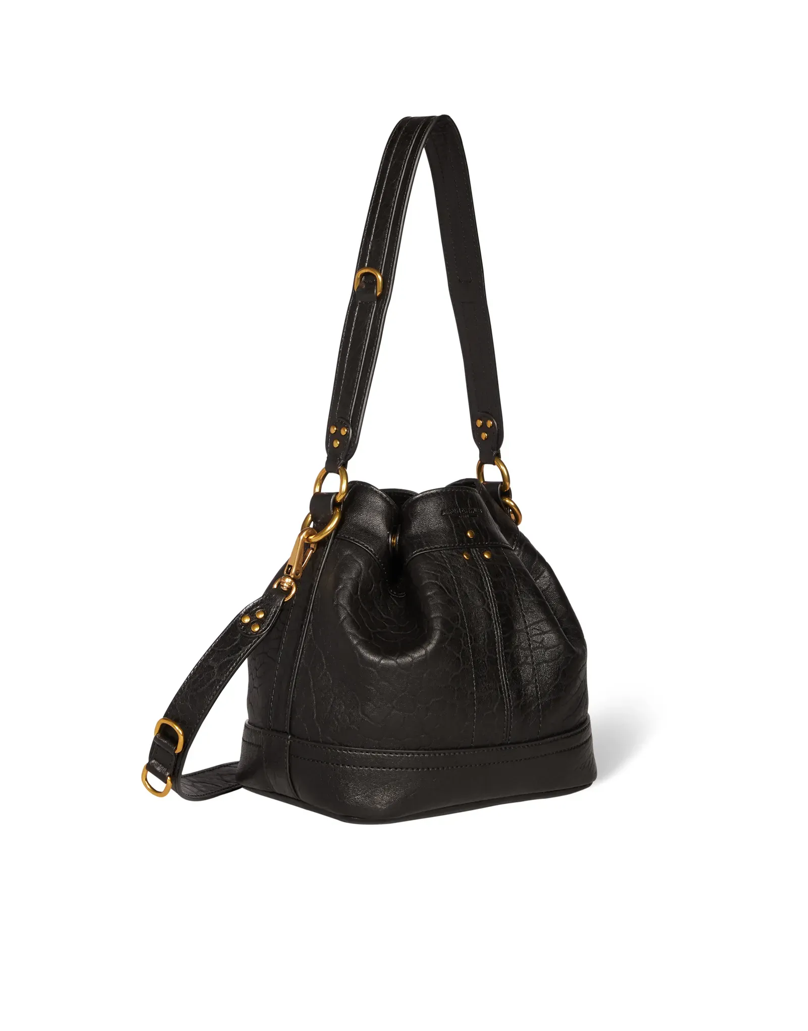 Small Ben Handbag in Bubble Noir