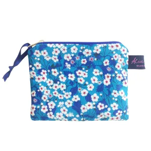 Small Liberty Purse in Mitsi Blue