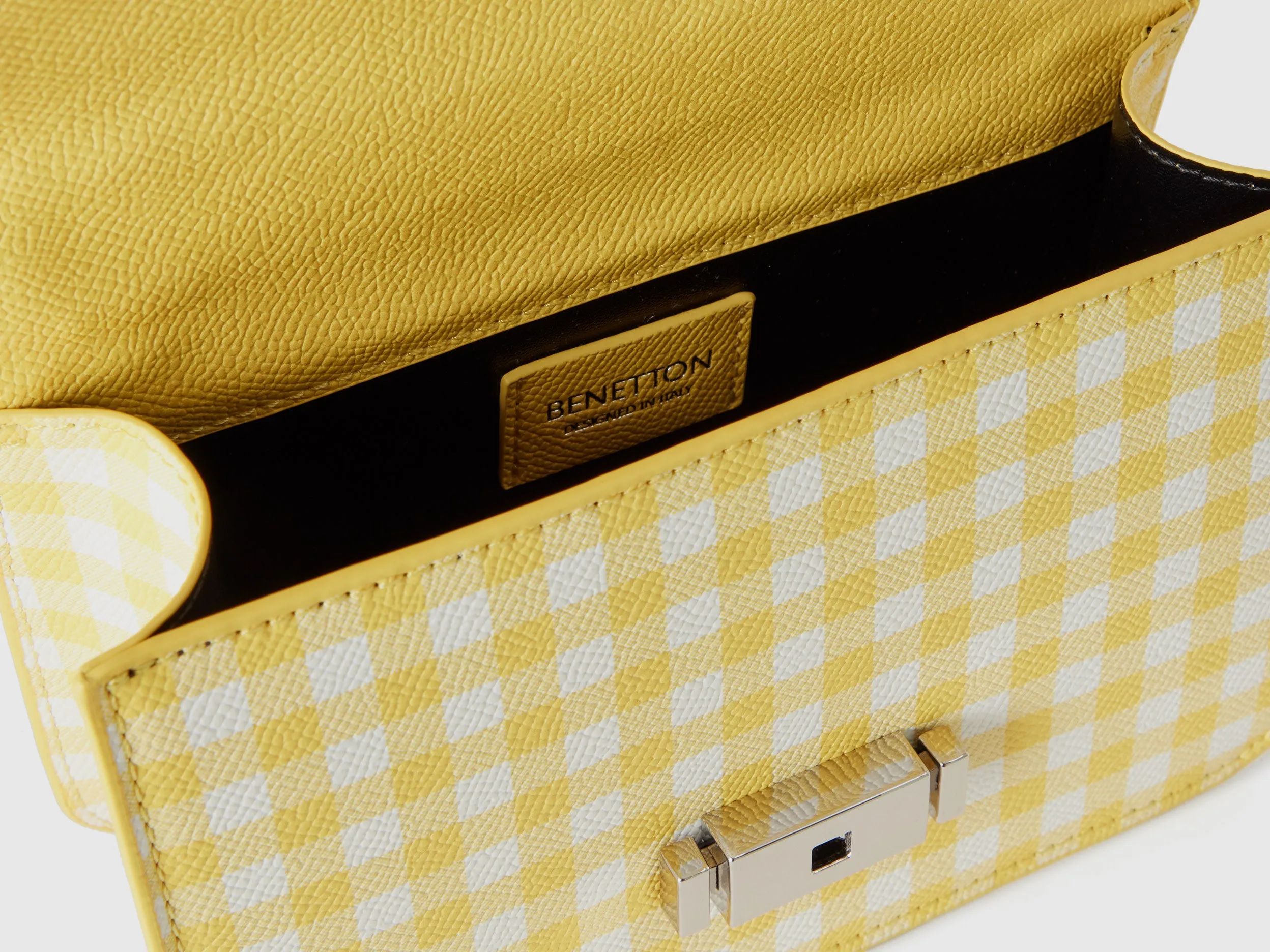 SMALL YELLOW VICHY BE BAG