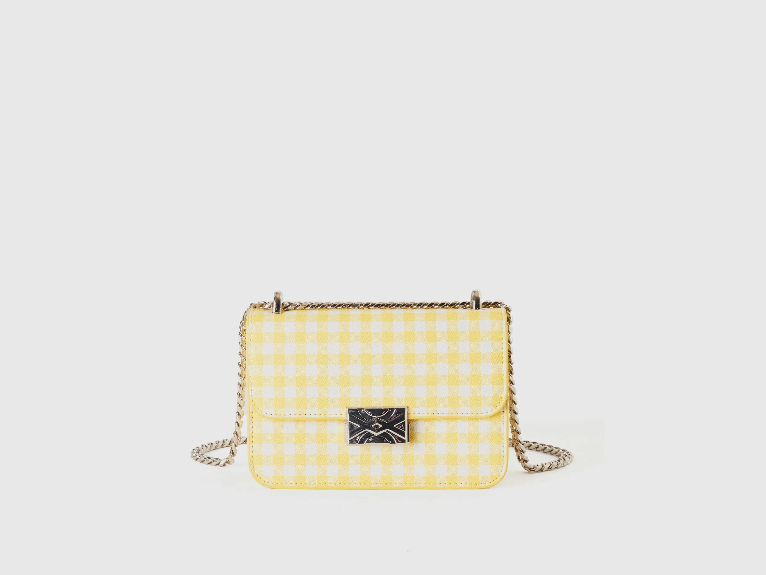 SMALL YELLOW VICHY BE BAG
