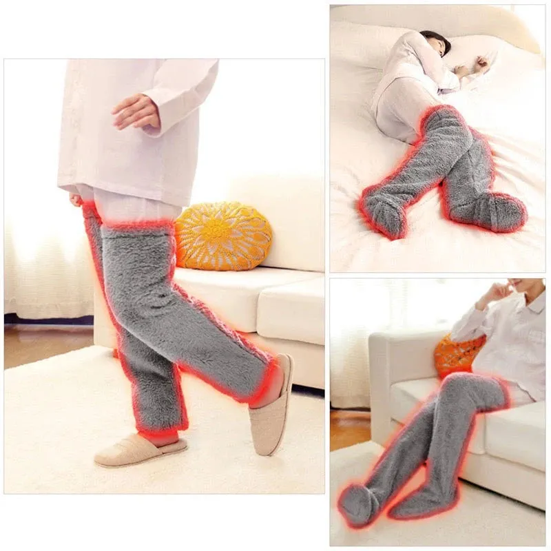 Snuggle Long Fuzzy Leggings