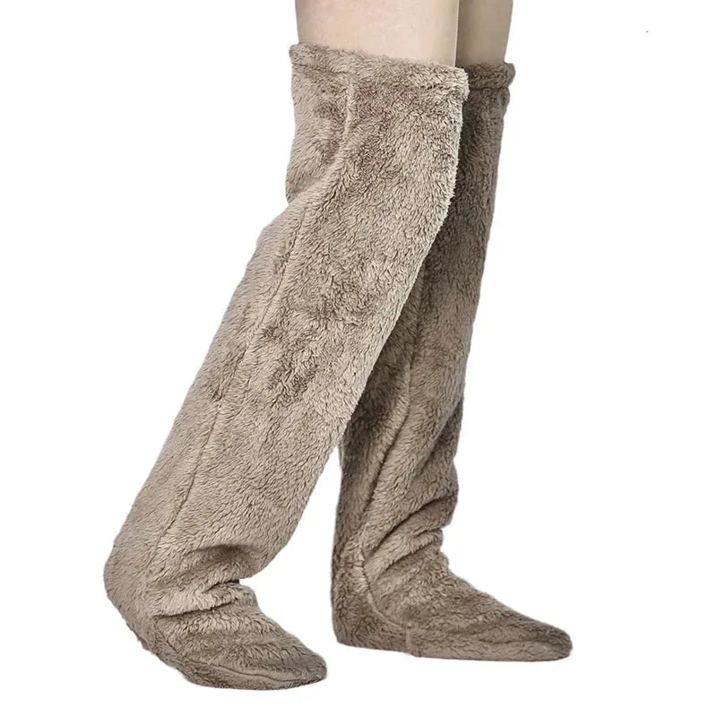 Snuggle Long Fuzzy Leggings