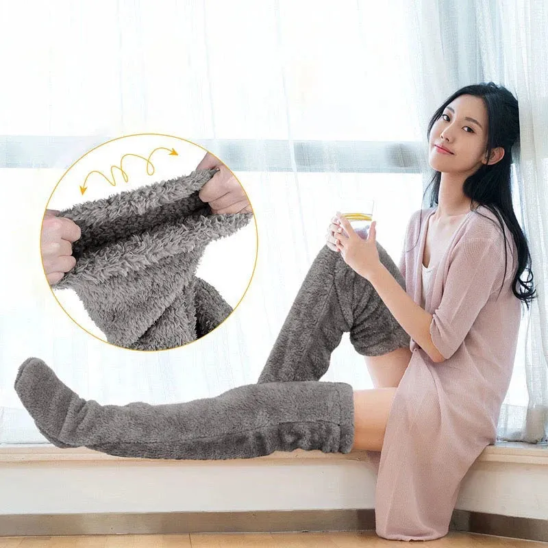 Snuggle Long Fuzzy Leggings