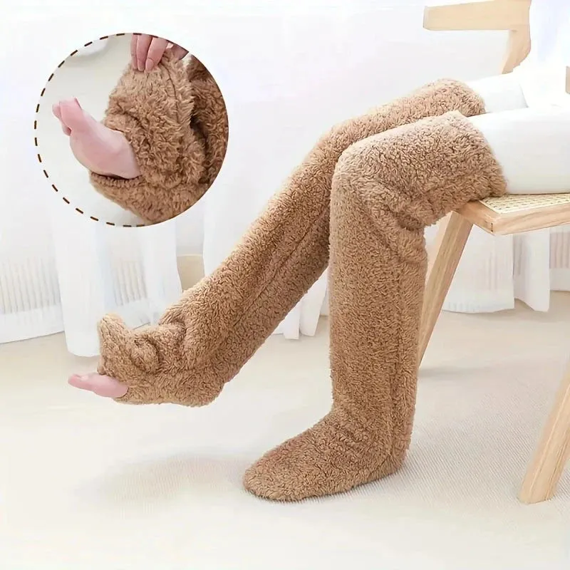 Snuggle Long Fuzzy Leggings