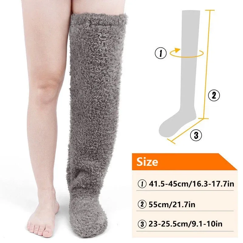 Snuggle Long Fuzzy Leggings