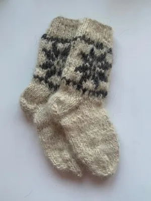 Socks Wool Organic Knitted