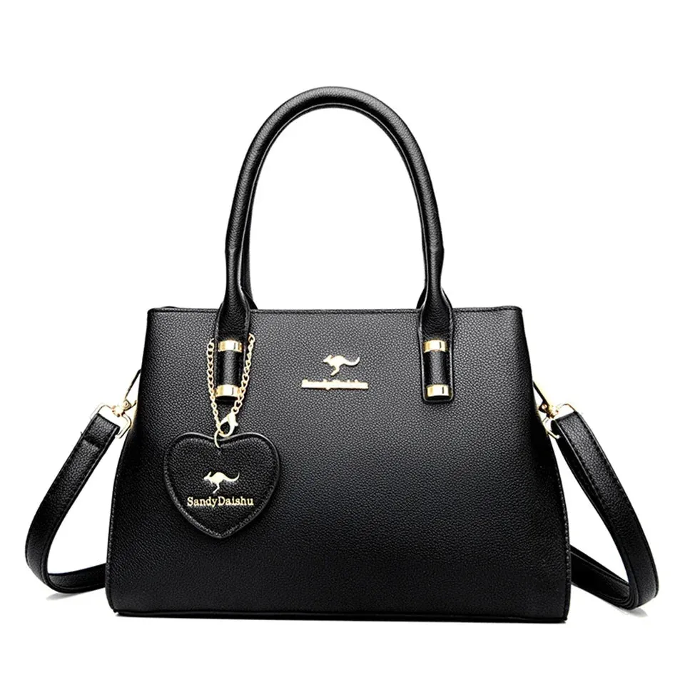 Soft Leather Luxury Handbags Women Bags Designer Shoulder Crossbody Bags for Women Casual Ladies Travel Bag Female Messenger Bag