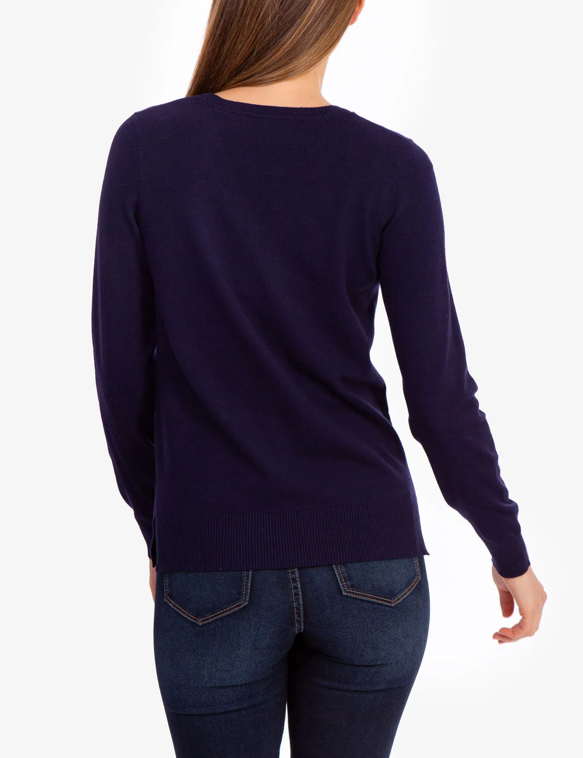 SOFT TOUCH V-NECK SWEATER